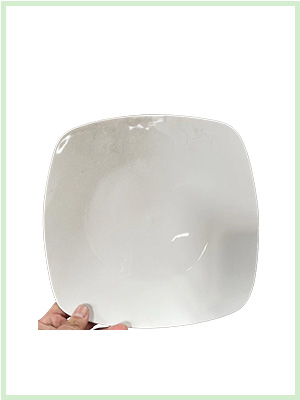 8 6“ Square plate